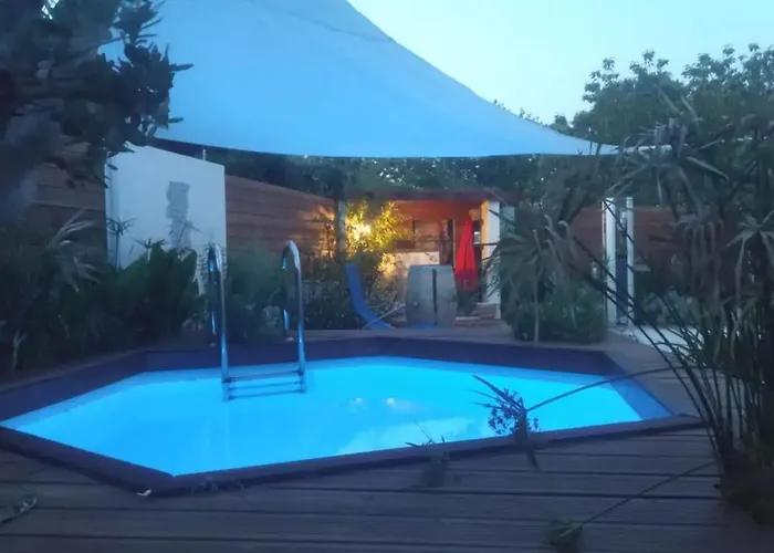Lägenhet Secret Garden - Chez Gilles Et Tra - Maison D -t2 Super Mignon, Neuf Et Independant , Dans Cadre Agreable Et Zen