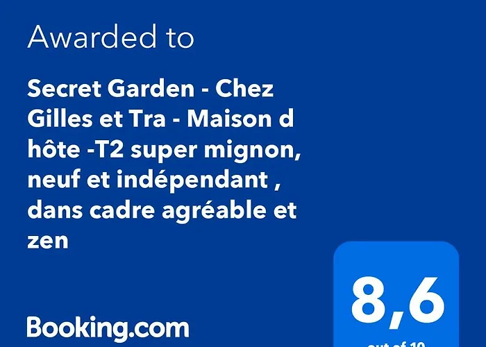 Secret Garden - Chez Gilles Et Tra - Maison D -t2 Super Mignon, Neuf Et Independant , Dans Cadre Agreable Et Zen *